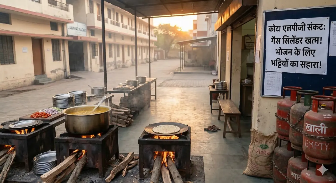 भयानक कोटा एलपीजी संकट: लोहे की भट्ठियों की मांग ने मचाया हड़कंप