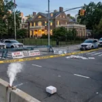 न्यूयॉर्क मेयर आवास हमला