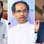 उद्धव ठाकरे की विदाई पर डी फड़णवीस और एनई शिंदे की जमकर तारीफ