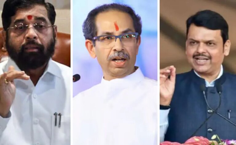 उद्धव ठाकरे की विदाई पर डी फड़णवीस और एनई शिंदे की जमकर तारीफ
