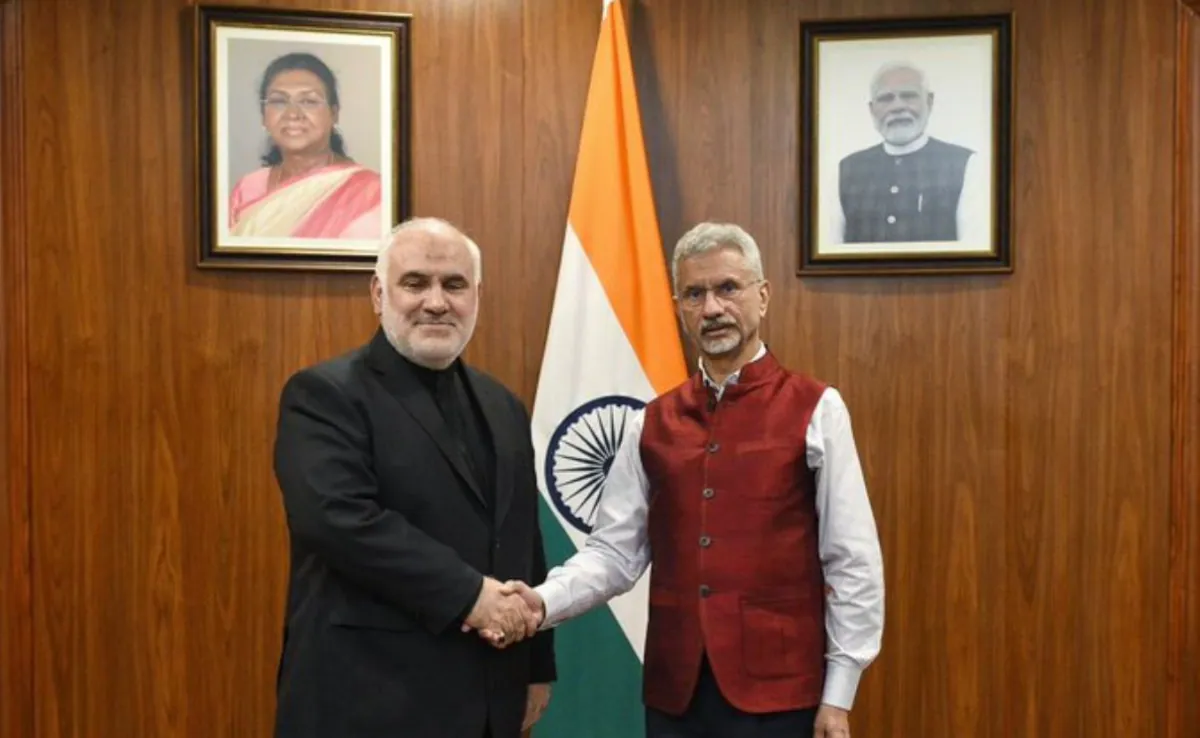 एस जयशंकर ने ईरानी राजदूत से मुलाकात की, मध्य पूर्व में संघर्ष पर चर्चा की