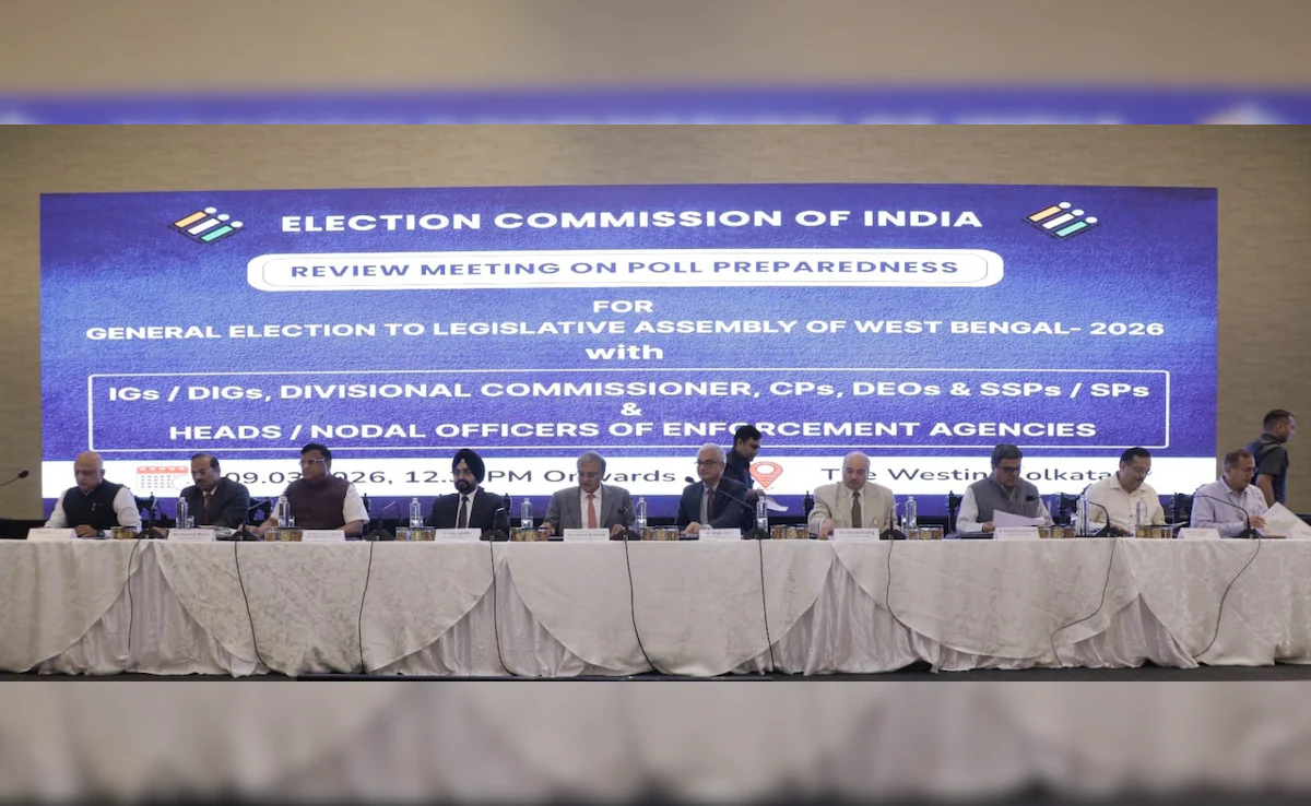 चरण 1 या 2 के मतदान, बूथों पर कोई राज्य पुलिस नहीं: बंगाल भाजपा ने विधानसभा चुनाव कराने की अपील की