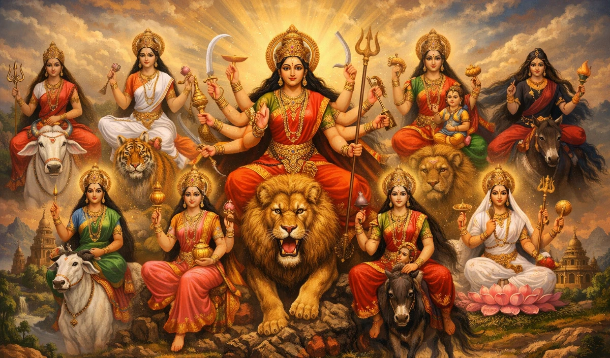 चैत्र नवरात्रि 2026: नौ दिन, नौ देवियों के नौ शुभ रंग, जानें कौन सा रंग चमकाएगा आपकी किस्मत