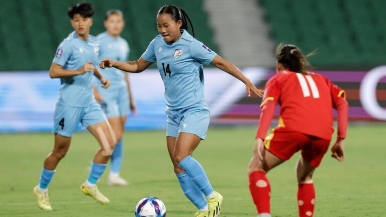 भारत बनाम ताइवान एएफसी महिला एशियाई कप