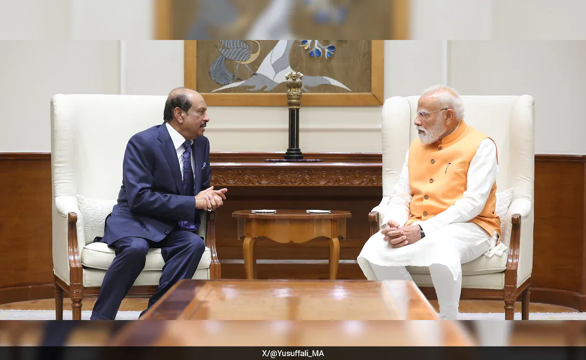 लुलु ग्रुप के चेयरमैन ने प्रधानमंत्री मोदी को खाड़ी क्षेत्र में निर्बाध खाद्य आपूर्ति के बारे में जानकारी दी