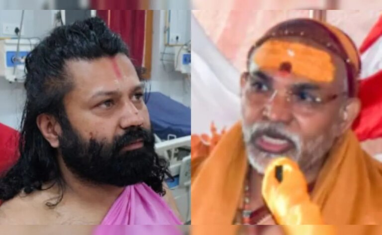 शंकराचार्य पर बच्चों के शोषण का आरोप लगाने वाले एक व्यक्ति पर ट्रेन यात्रा के दौरान हमला किया गया