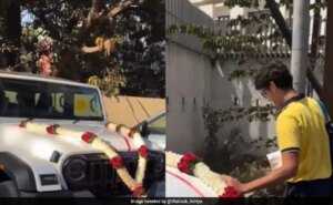 "हम ज़िम्मेदार नागरिक हैं": कक्षा 10 के छात्र के लिए महिंद्रा थार सरप्राइज़ के बाद माता-पिता की प्रतिक्रिया