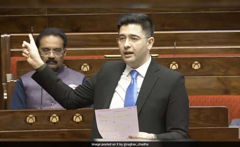 "हमारी सामूहिक विफलता": राघव चड्ढा ने राज्यसभा में मासिक धर्म से जुड़े कलंक को उठाया