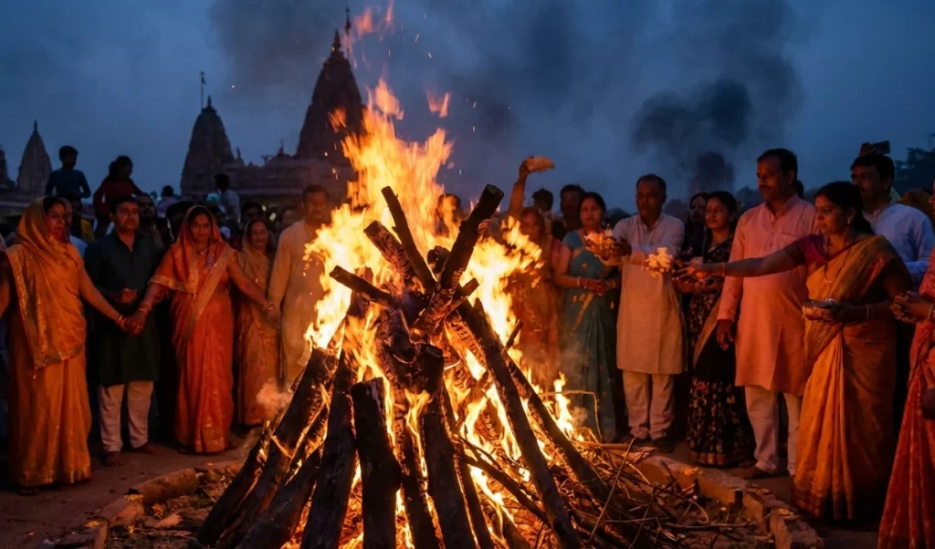 Holika Dahan Puja 2026