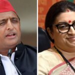 अखिलेश यादव कासासजिबे ने स्मृति ईरानी की 'उत्तराधिकारी' प्रतिक्रिया दी