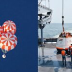 गगनयान क्रू मॉड्यूल के लिए 10-पैराशूट लैंडिंग सिस्टम का सफलतापूर्वक परीक्षण किया गया