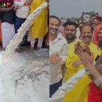 नर्मदा नदी में 11,000 लीटर दूध बहाया गया, जिससे आस्था बनाम तर्क की बहस छिड़ गई