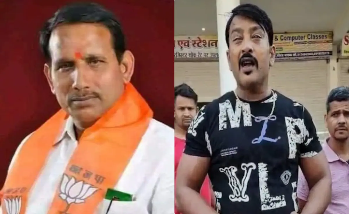 बेटे की दुर्घटना के बाद, भाजपा विधायक की पुलिस को धमकियाँ उनके अतीत को ध्यान में लाती हैं