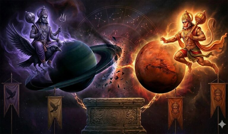 Lord Hanuman Lord Shani