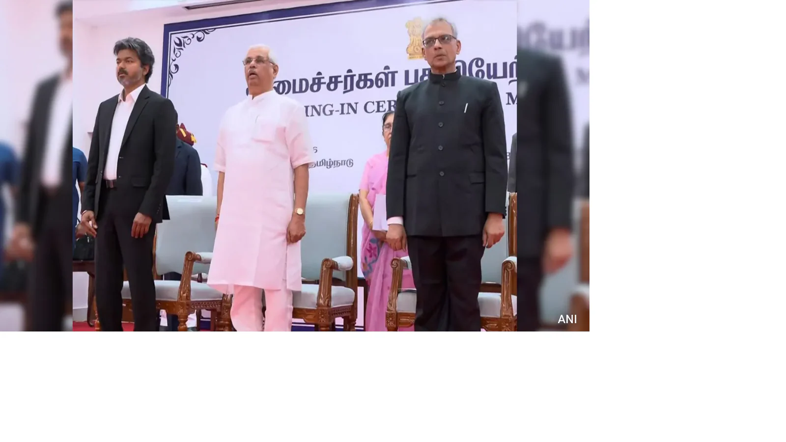 टीवीके सरकार के शपथ ग्रहण समारोह में तमिल गीत की स्थिति ने ताजा आक्रोश पैदा कर दिया