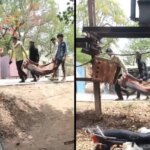 न शव वाहन, न स्ट्रेचर, कंधे पर किशोर का शव ले जाता मध्य प्रदेश का परिवार