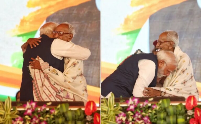 पीएम मोदी ने बंगाल में छुए 97 साल के माखन लाल सरकार के पैर: कौन हैं वो?