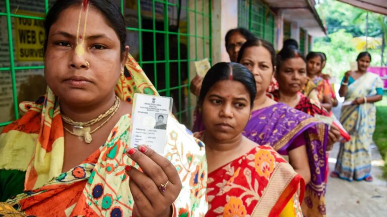 बंगाल के फाल्टा में पुनर्मतदान में भारी मतदान दर्ज किया गया और भाजपा की नजर जीत पर है