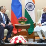 रूस के लावरोव ने दिल्ली में प्रधानमंत्री मोदी से की मुलाकात, यूक्रेन, मध्य पूर्व में संघर्ष पर हुई चर्चा