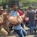 वीडियो: जब ठाणे में बकरीद बकरीद विरोध प्रदर्शन में पुलिस को सुअर को बचाना पड़ा