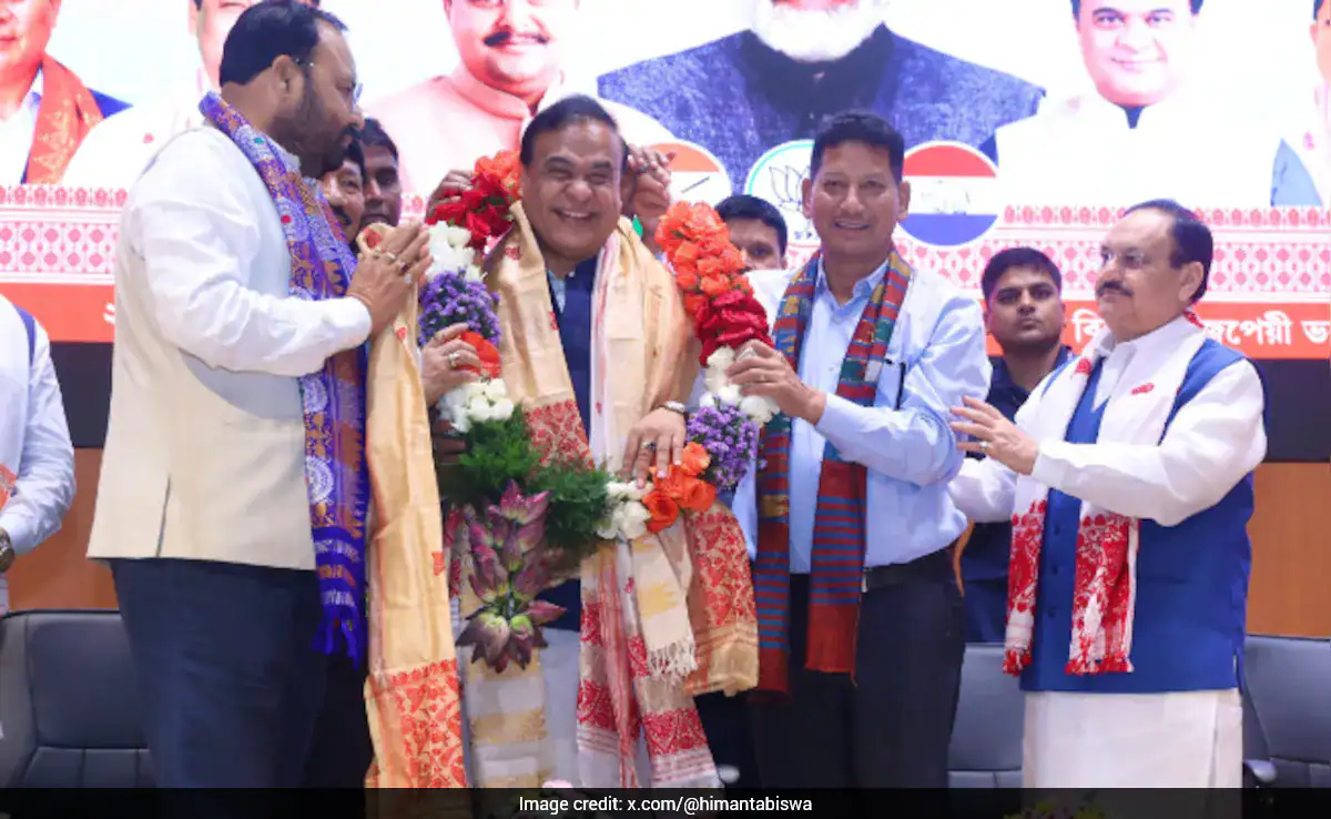 हिमंत सरमा 12 मई को असम के मुख्यमंत्री के रूप में दूसरे कार्यकाल के लिए शपथ लेंगे