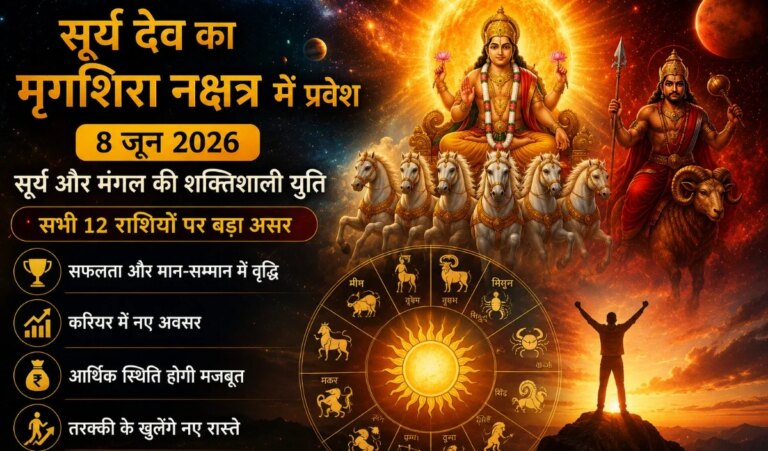 Sun in Mrigashira Nakshatra