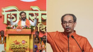 एकनाथ शिंदे-उद्धव ठाकरे की लड़ाई में बाघ, कुत्ते और शोले
