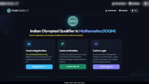 गणित 2026 में भारतीय ओलंपियाड क्वालीफायर पंजीकरण प्रारंभ, पात्रता और अन्य विवरण देखें
