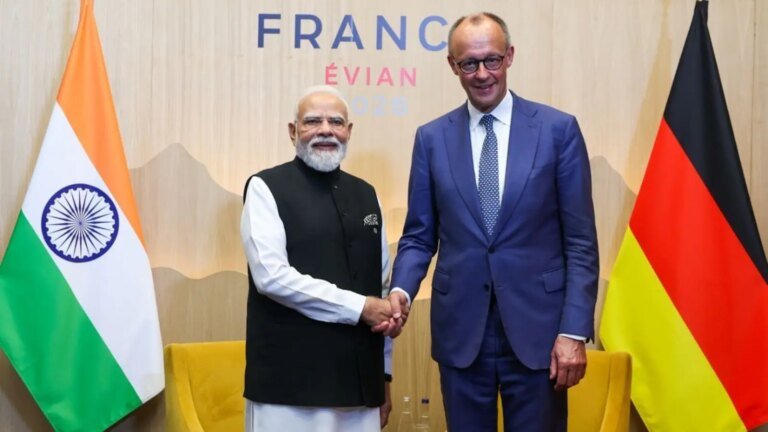 पीएम मोदी, जर्मन चांसलर ने मर्जर जी7 शिखर सम्मेलन में रणनीतिक साझेदारी की समीक्षा की