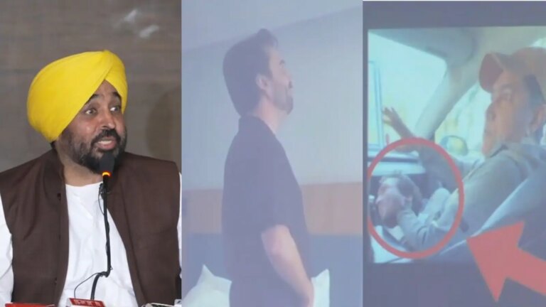 'फर्जी फुटेज बनाने के लिए मास्क का इस्तेमाल किया गया': वीडियो विवाद पर भगवंत मान