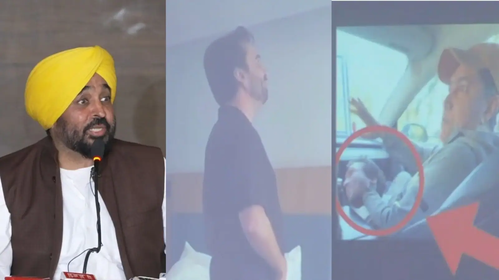 ‘फर्जी फुटेज बनाने के लिए मास्क का इस्तेमाल किया गया’: वीडियो विवाद पर भगवंत मान