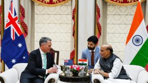 भारत, ऑस्ट्रेलिया ने समुद्री सुरक्षा, रक्षा सहयोग पर चर्चा की