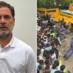"आंसू गैस, लाठीचार्ज छात्रों पर भारत का तरीका नहीं": सीजेपी मार्च पर राहुल गांधी