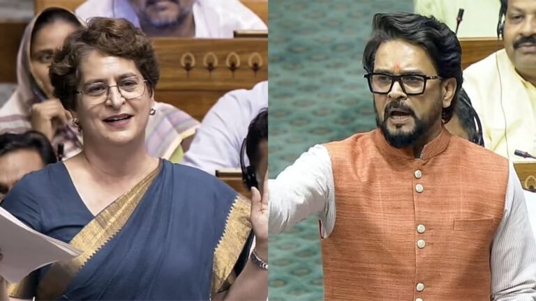 आईआईटी प्रोफेसर पर "गोमूत्र विशेषज्ञ" टिप्पणी को लेकर प्रियंका गांधी बनाम अनुराग ठाकुर