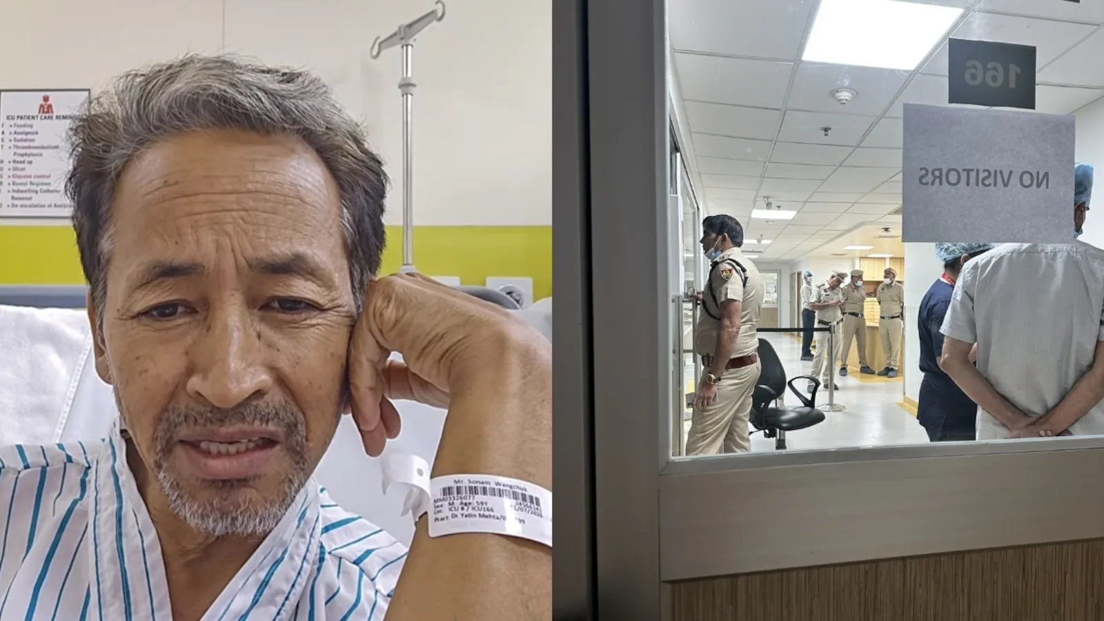 ‘उत्तर कोरिया में होने जैसा महसूस हुआ’: सोनम वांगचुक अस्पताल में भर्ती