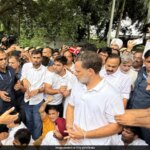 पीएम मोदी के घर के बाहर राहुल गांधी के धरने पर AAP का तंज