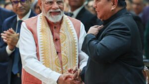 प्रधानमंत्री मोदी ने कहा कि भारत इजरायल-फिलिस्तीन संघर्ष को सुलझाने के लिए दो-राज्य समाधान का समर्थन करता है