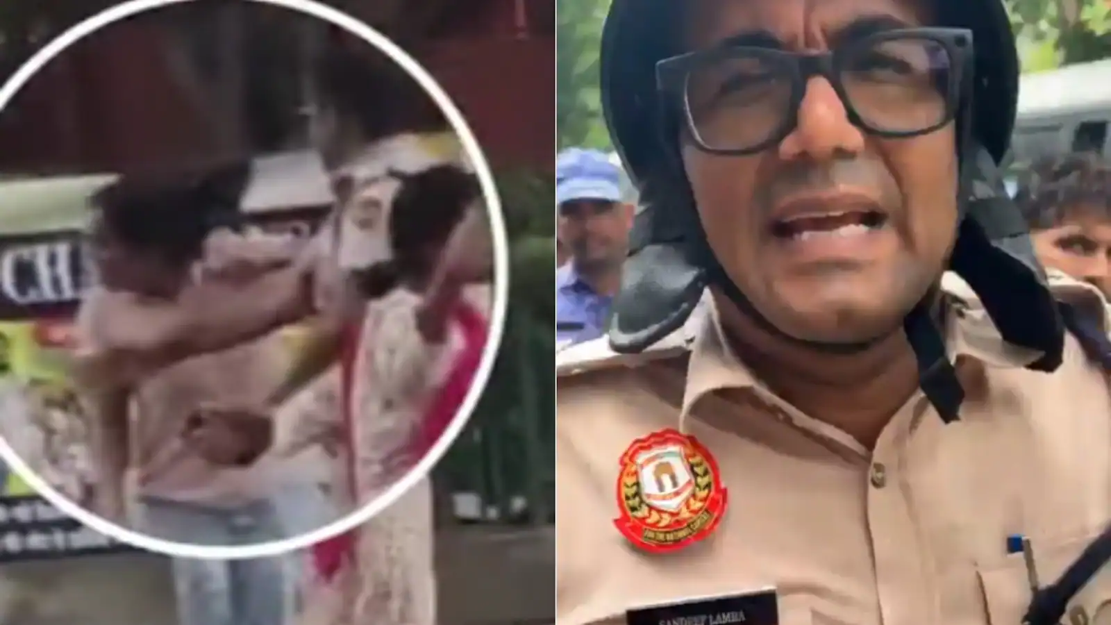 सीजेपी प्रदर्शन के दौरान महिला को थप्पड़ मारने वाले दिल्ली पुलिस को जंतर-मंतर से हटा दिया गया है