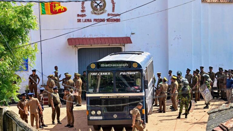 सूत्रों का कहना है कि श्रीलंका में भारतीय मिशन जेल दंगा पीड़ित के परिवार के संपर्क में है