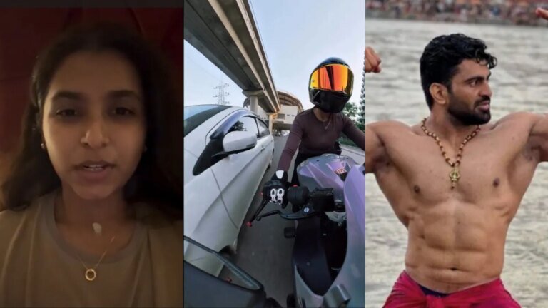 "तुम रुके क्यों नहीं?" गुरुग्राम के बाइकर ड्राइवर की "मुझे खेद है" टिप्पणी पर