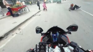न्यू गुरुग्राम हिट-एंड-रन वीडियो सामने आया, साथी बाइकर का कहना है कि कार पीछे जा रही थी