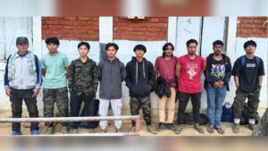 COBRA ने मणिपुर में नामित कुकी विद्रोही शिविर पर छापा मारा, 17 नकली पकड़े गए