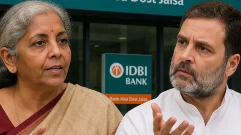 'आईडीबीआई बैंक की खराब हालत का मतलब हम पर है': निर्मला सीतारमण का राहुल गांधी पर पलटवार