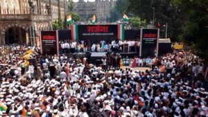 एससीआर, ईवीएम: ठाकरे के चचेरे भाइयों ने चुनाव निकाय प्रमुख के खिलाफ मुंबई में विरोध प्रदर्शन का नेतृत्व किया