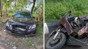केरल के जज के नाबालिग बेटे ने मर्सिडीज बेंज को स्कूटर से मारी टक्कर, सवार की मौत