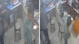 गुवाहाटी के एक होटल में 5 लोगों की हत्या के बाद सीसीटीवी में शख्स को काफी करीब से गोली मारते हुए देखा जा सकता है.