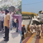 प्रदर्शनकारियों ने दिल्ली के एक गुरुद्वारे में शरण ली, फिर एक वायरल पुलिस वीडियो ने विवाद को जन्म दिया