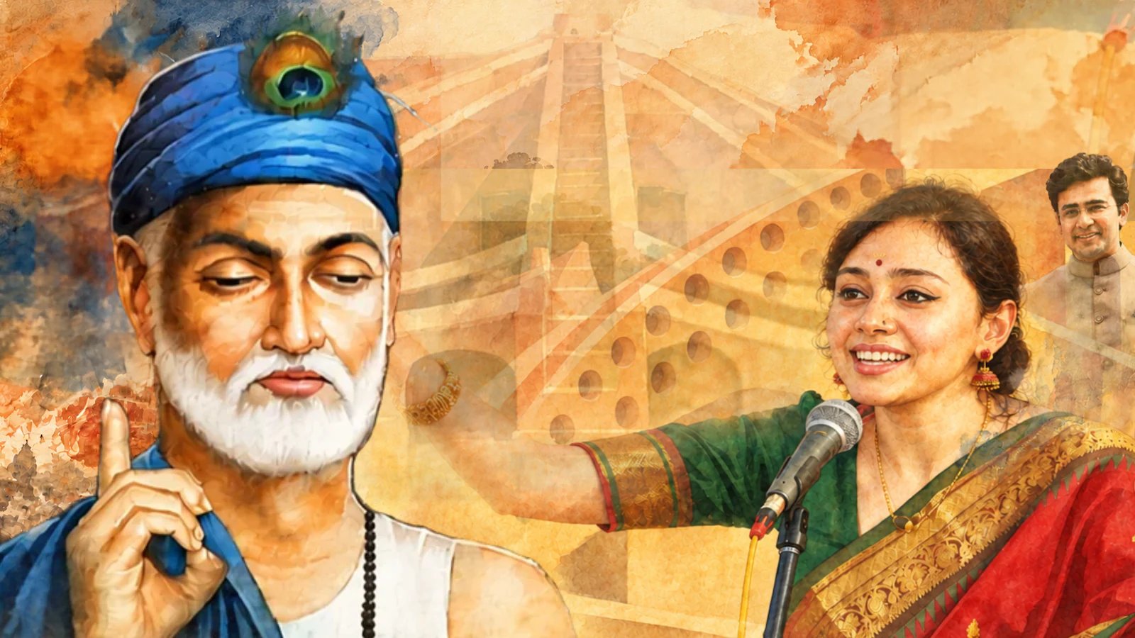 बीजेपी नेता की गायिका पत्नी का कबीर भजन हुआ वायरल, ‘जंतर मंत्र’ जो नहीं था