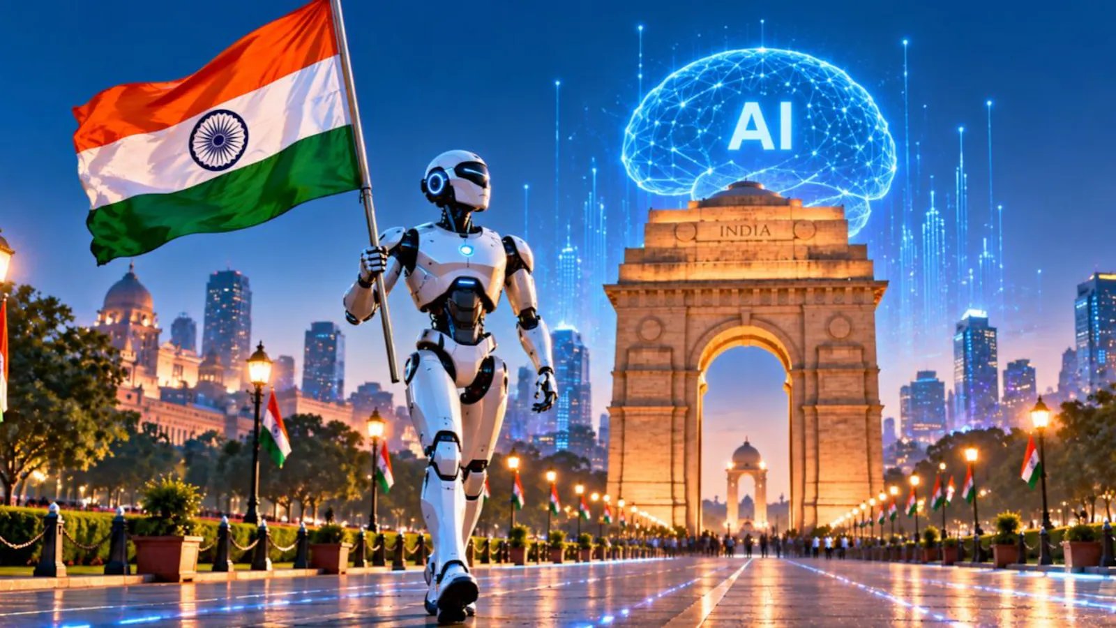 भारत शीर्ष 10 उभरते एआई-तैयार बाजारों में से एक है। यह कितना निवेश करता है?