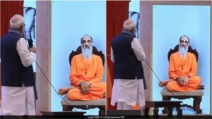 "मुझे आशीर्वाद दें": प्रधानमंत्री ने स्वामी चिन्मयानंद के एआई अवतार से बातचीत की, जिनकी 1993 में मृत्यु हो गई थी